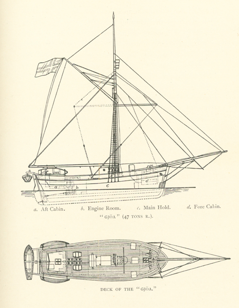 Amundsen  Ship Used in Northwest Passage Crossing